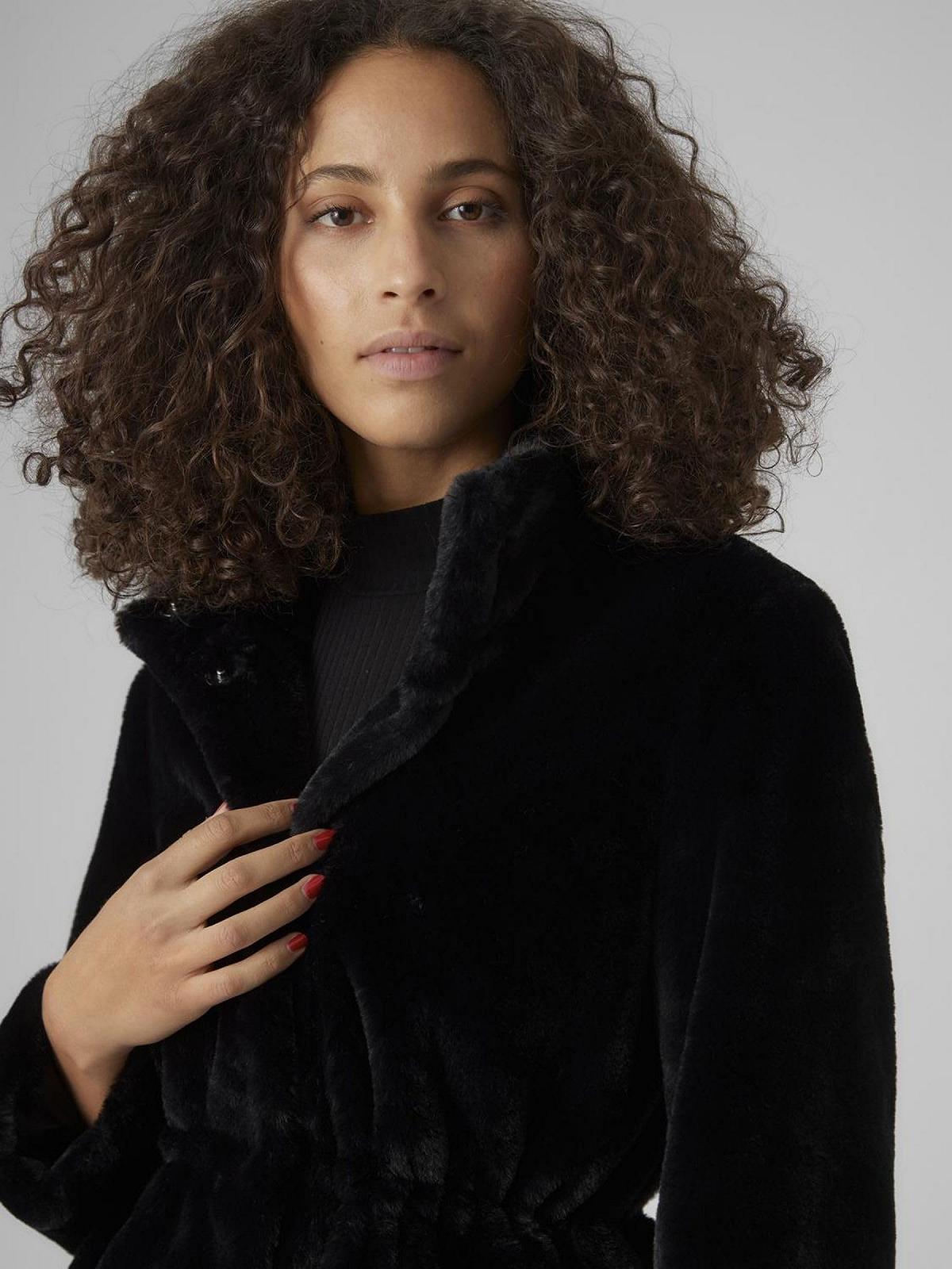 Куртка VERO MODA Vmsonjaholly Жіноча Коротка Куртка зі штучного хутра Boos, фото №6