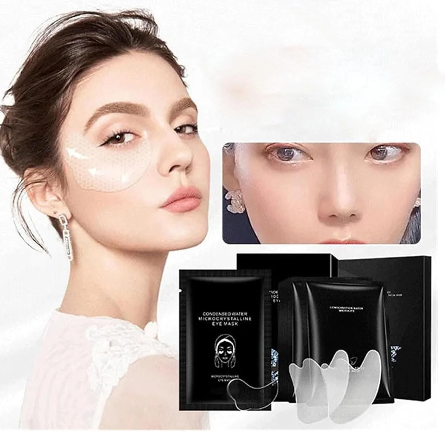 Маска-наклейка для лица Моментальная Красота Питание для лица, удаление морщин, лифтинг, микрокристаллическая, для удаления носогубных складок, патчи против морщин для всех типов кожи (1, патчи для носогубных складок (патч для лица)), фото №2