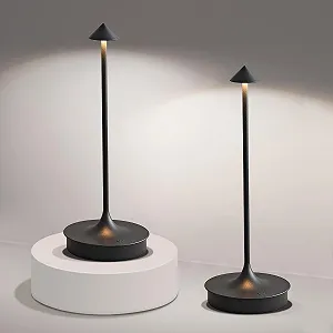 Настольная лампа Leomix LED беспроводная аккумуляторная 4000 мАч сенсорная диммируемая IP54 - Фото 1