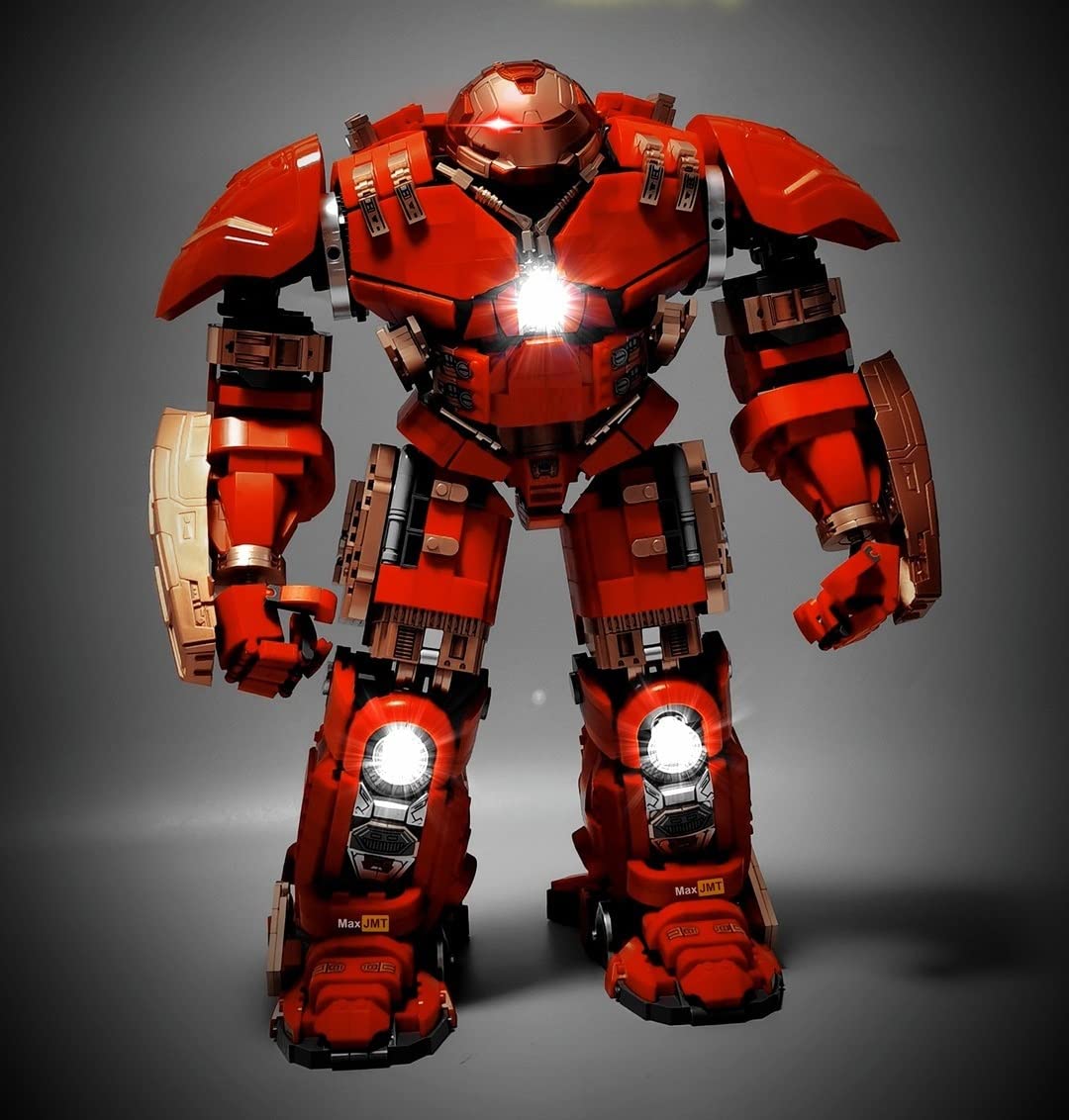 Набор Auforua Technik Hulkbuster модельный с LED подсветкой 4123 детали, фото №2