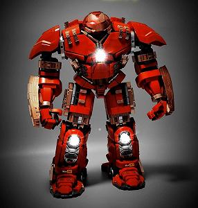 Набір Auforua Technik Hulkbuster модельний з LED підсвічуванням 4123 деталі synthetic.ua - Фото 1