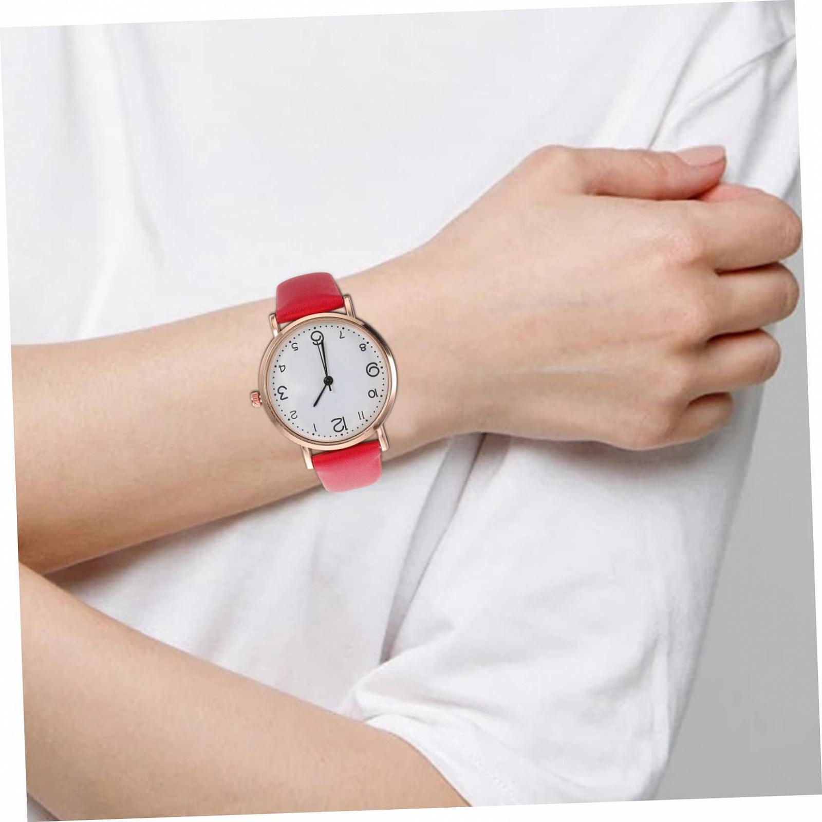 Жіночий годинник OATIPHO зі шкіряним ремінцем, портативний годинник з вишуканим дизайном, фото №6 Жіночий годинник OATIPHO зі шкіряним ремінцем, портативний годинник з вишуканим дизайном, фото №6