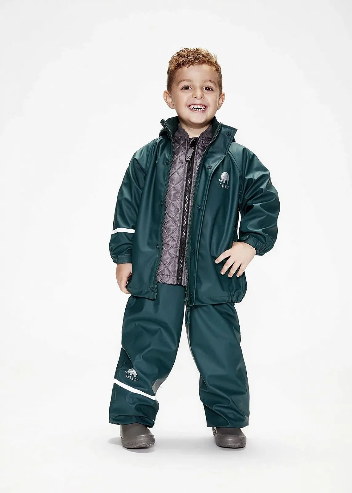 Двухкомпонентный дождевой костюм для малышей Unisex CeLaVi, фото №2