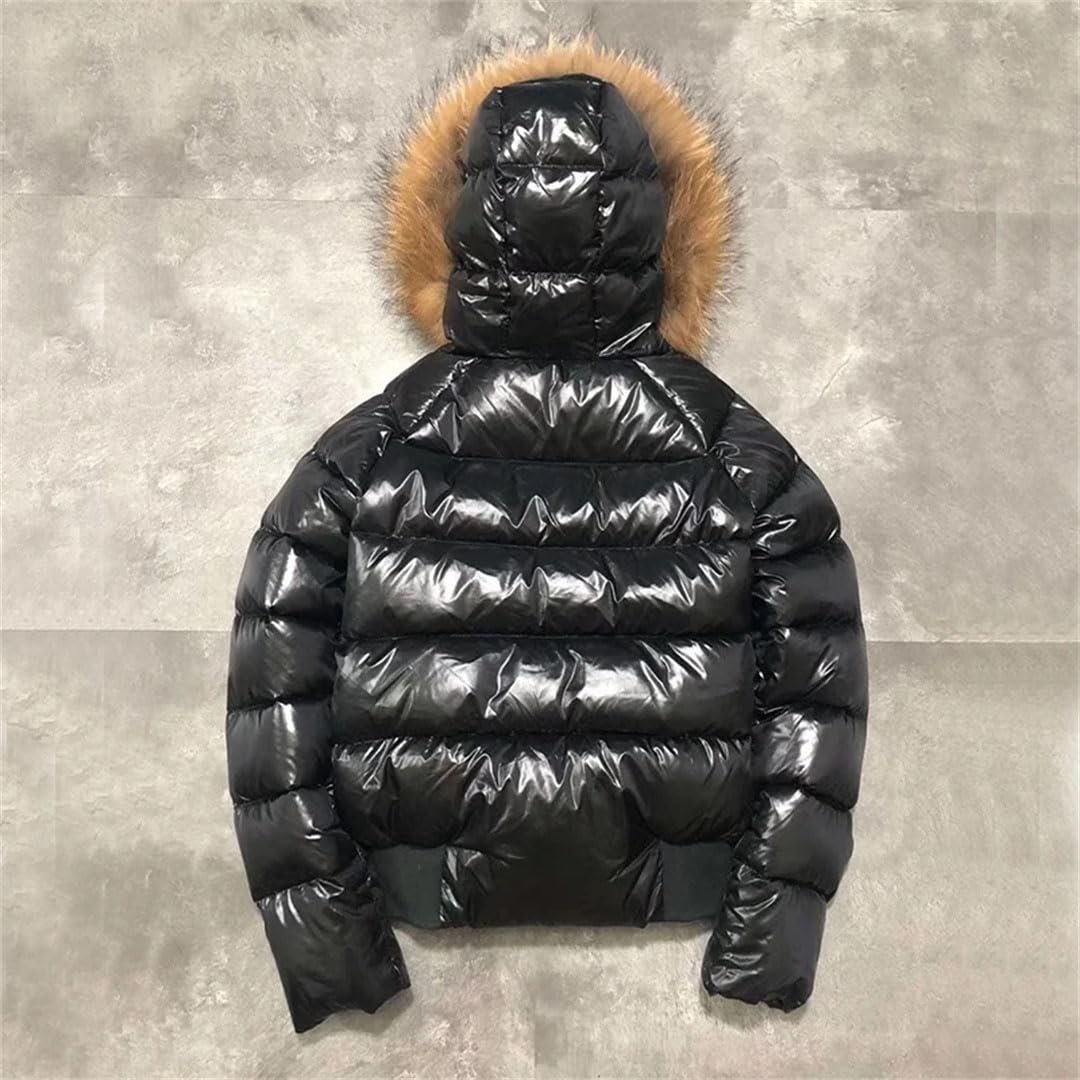 Парка Tdvcpmkk с большим меховым воротником, короткая, женская, зимняя, теплая, элегантная, свободная, фото №5 Парка Tdvcpmkk с большим меховым воротником, короткая, женская, зимняя, теплая, элегантная, свободная, фото №5