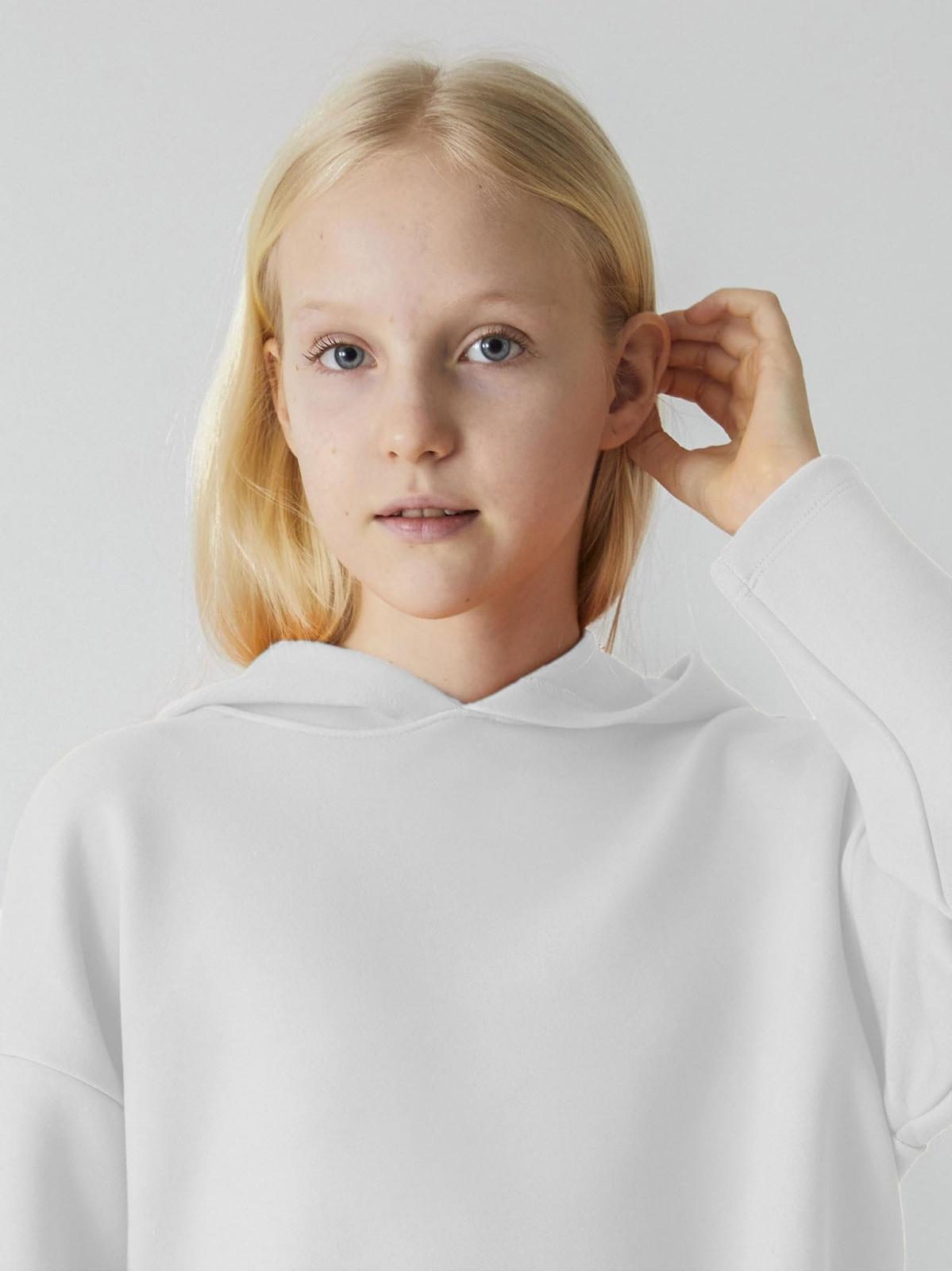 Толстовка LTB Jeans Henozo для девочек, размер 164 см, белая, фото №4 Толстовка LTB Jeans Henozo для девочек, размер 164 см, белая, фото №4