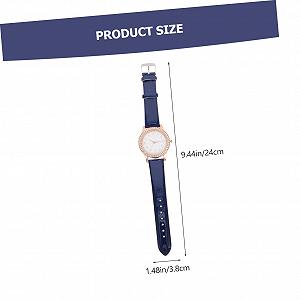 Женские часы Ремешок PU Beaupretty С регулируемым ремешком Золотой synthetic.ua - Фото 1