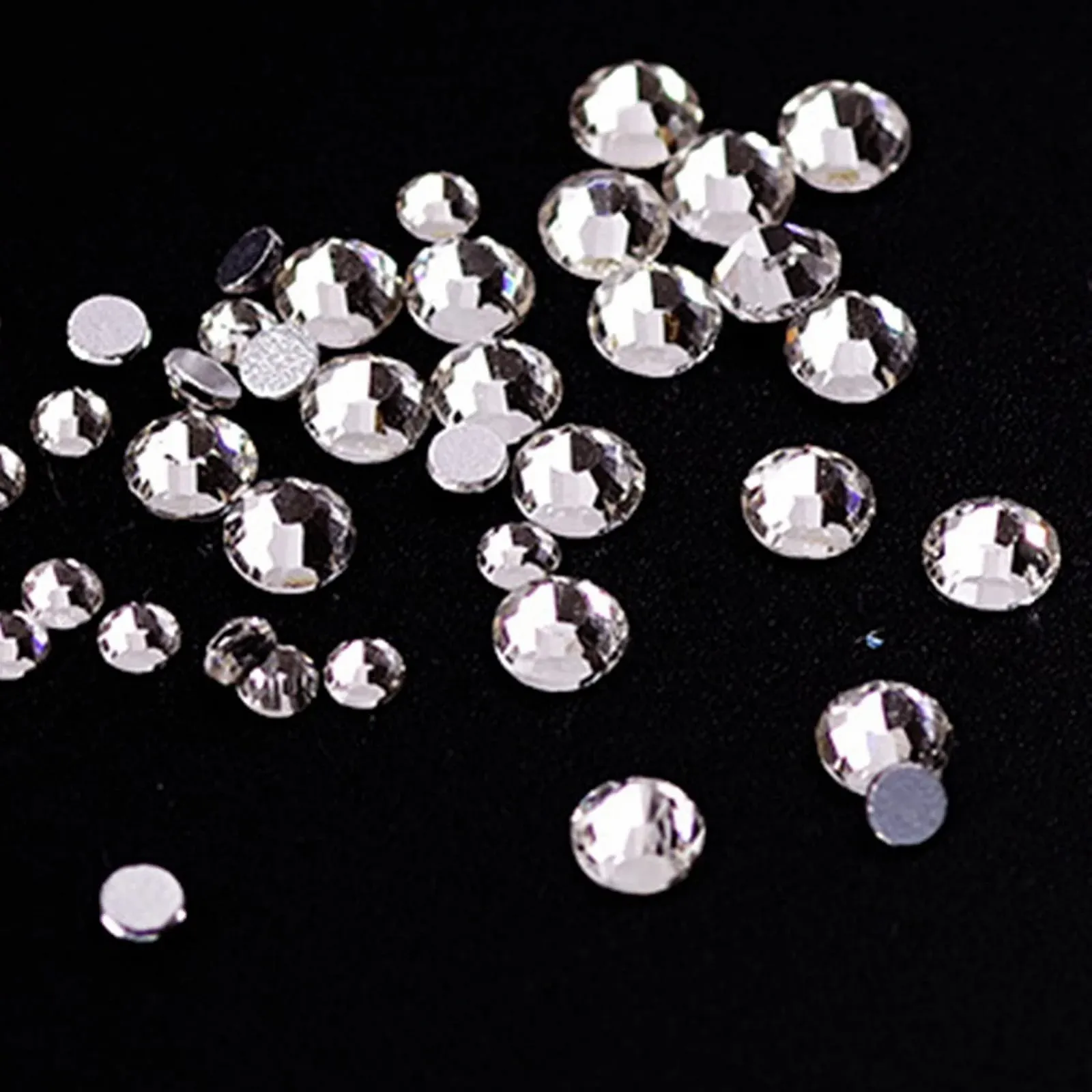 Наклейки для дизайна ногтей для вечеринок, 1688 шт, 6 отделений/коробка, украшения для ногтей, стеклянные декоративные материалы для дизайна ногтей, супер блестящие стразы для личного использования 5, фото №8
