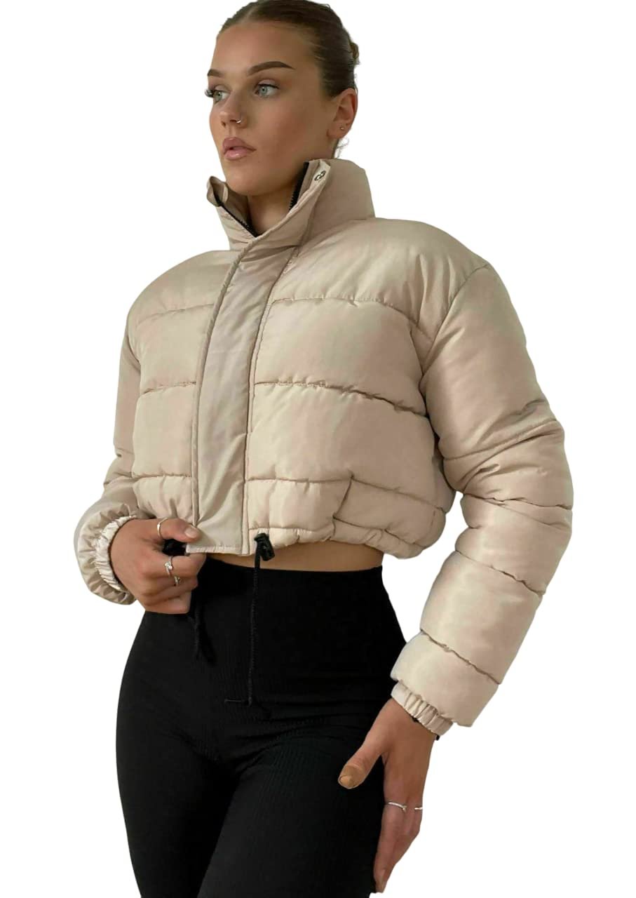Куртка RAIS Пуховик Женский стеганый с длинными рукавами Короткая, фото №3
