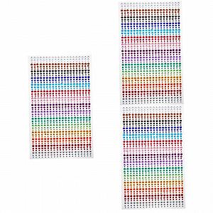 Наклейки со стразами Beavorty 3 листа Самоклеющиеся - Фото 1