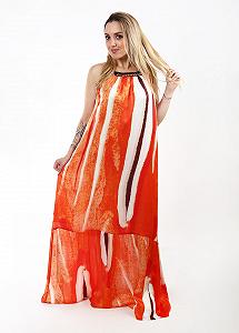 Сарафан GUESS 44 Оранжевый (GDG-72G745-Orange) synthetic.ua - Фото 1