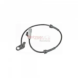 Датчик частоты вращения колеса METZGER 09001086 для NISSAN, задний мост слева - Фото 1