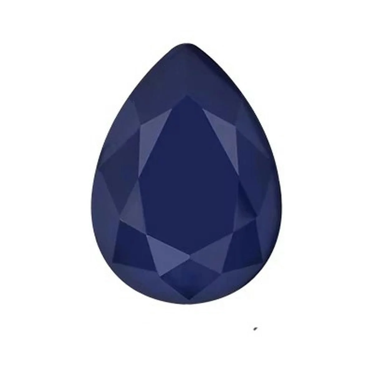 Стрази Блакитні 7 x 10 мм, 72 шт, фото №1