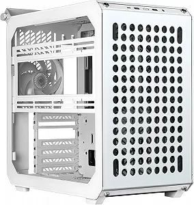 Корпус Cooler Master Qube 500 Flatpack / Без БП / EATX / USB Type-C / Стекло / Белый synthetic.ua - Фото 1