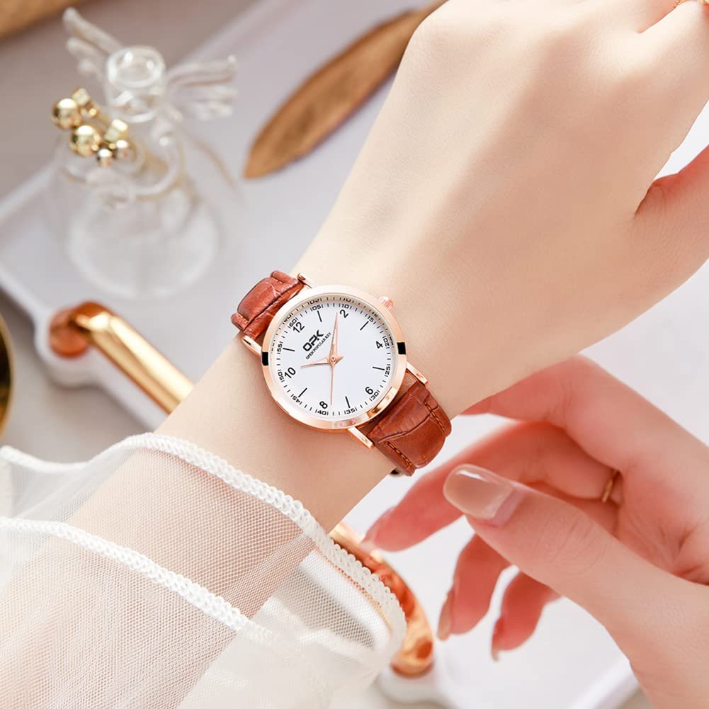Жіночий Годинник Basfur Dress Fe-Montre-025-03 Коричневий, фото №5