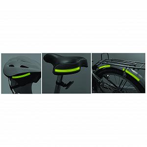 Светоотражающие наклейки COOL RIDE CR Fluorescent Yellow - 16 шт/комплект synthetic.ua - Фото 1