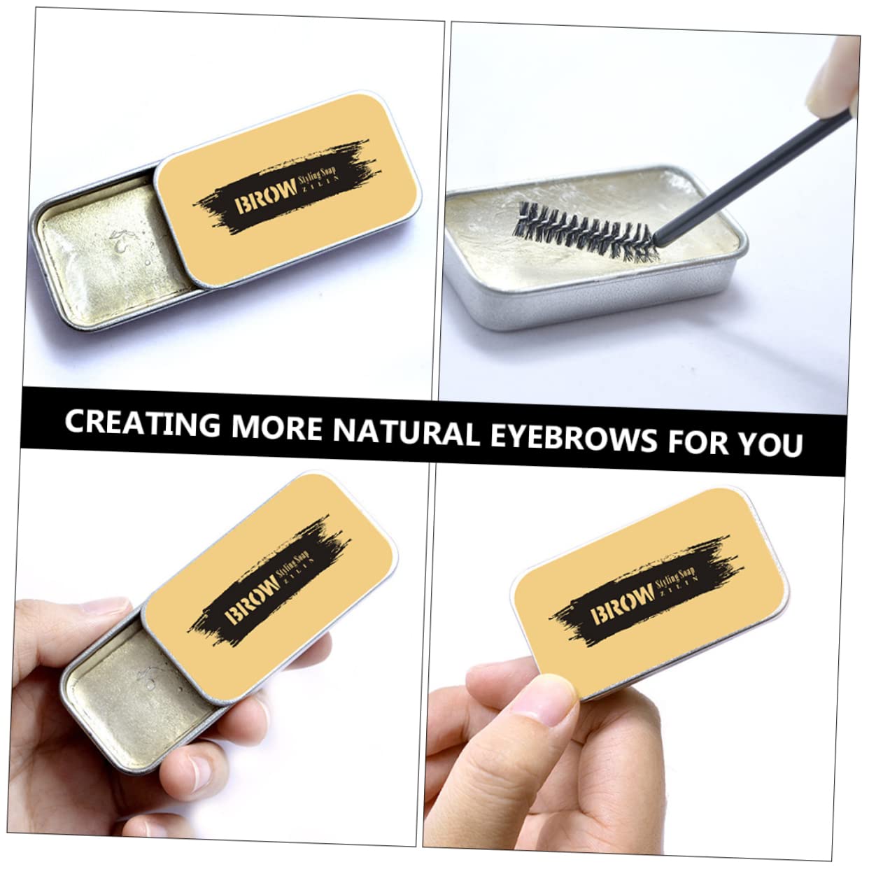 Набор FRCOLOR Styling Cream для бровей Styling Soap, фото №2 Набор FRCOLOR Styling Cream для бровей Styling Soap, фото №2