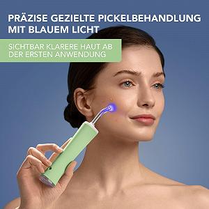 Пристрій для догляду за шкірою FOREO ESPADA 2 Plus Precise, Targeted LED - для лікування плям - медичний силікон - Pistachio synthetic.ua - Фото 1