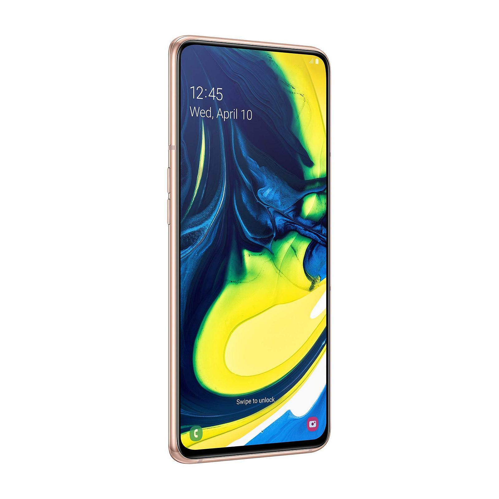 Смартфон Samsung Galaxy A80 4G 6.7" 8/128GB Gold, фото №6