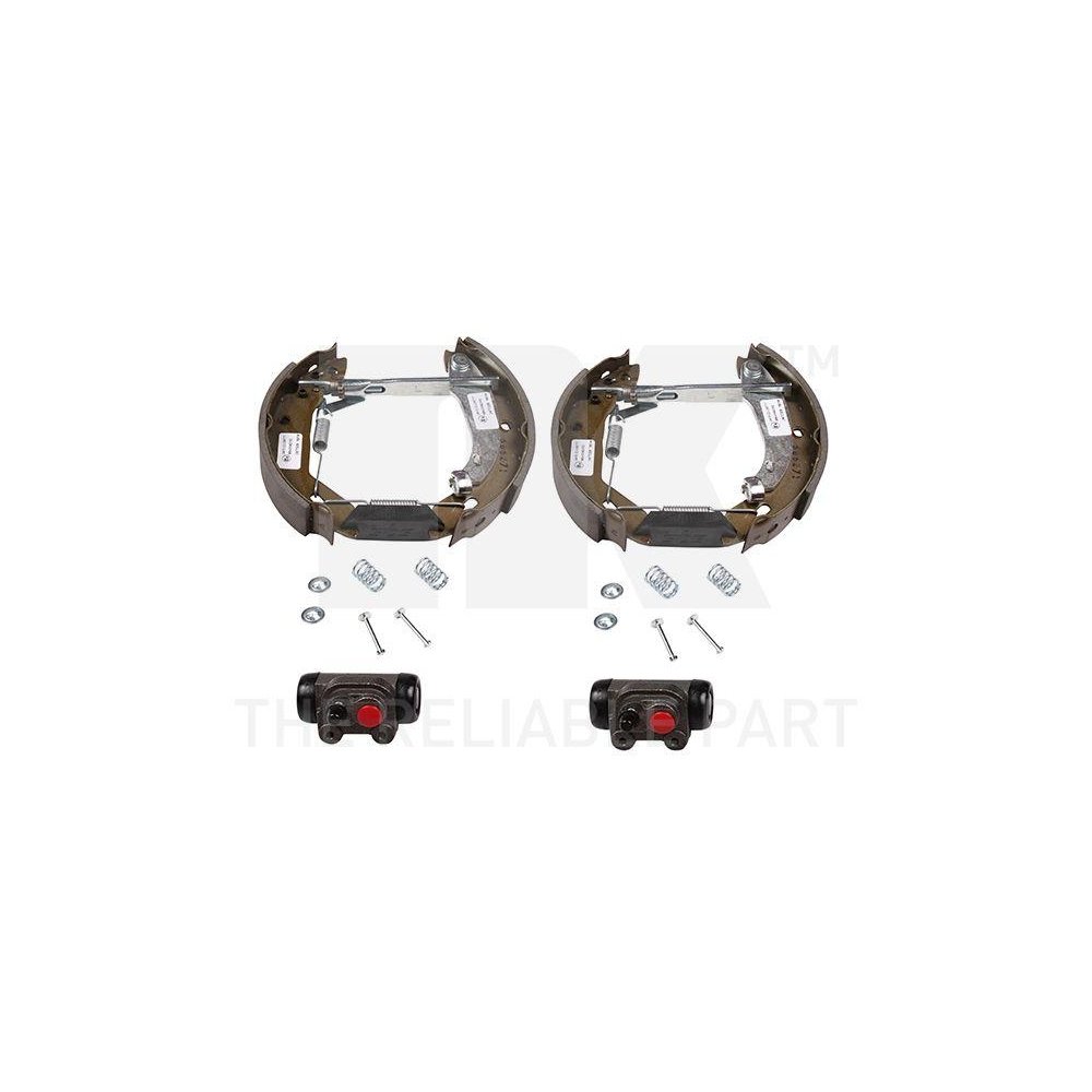 Комплект гальмівних колодок NK 449942701 для CITROËN PEUGEOT задня вісь, фото №1