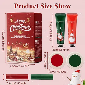 Крем для рук Набор кремов для потрескавшихся пяток на ногах, Набор рождественских кремов для рук, Рождественские подарки кремов для рук, Подарок на день рождения для женщин/подарок для мамы, Подарок на день рождения, Рождественские подарки, 6 шт synthetic.ua - Фото 1