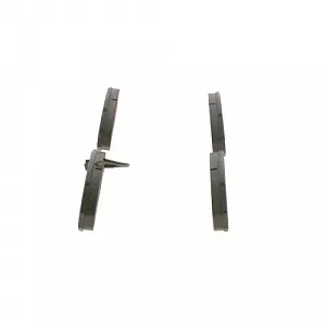 Комплект гальмівних колодок дискового гальма BOSCH 0 986 494 048 synthetic.ua - Фото 1