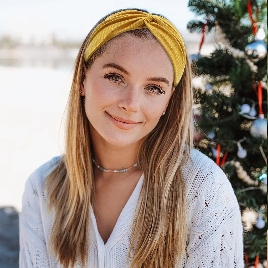 Пов'язка на Голову Широка Літня Еластична М'яка Boho, фото №4