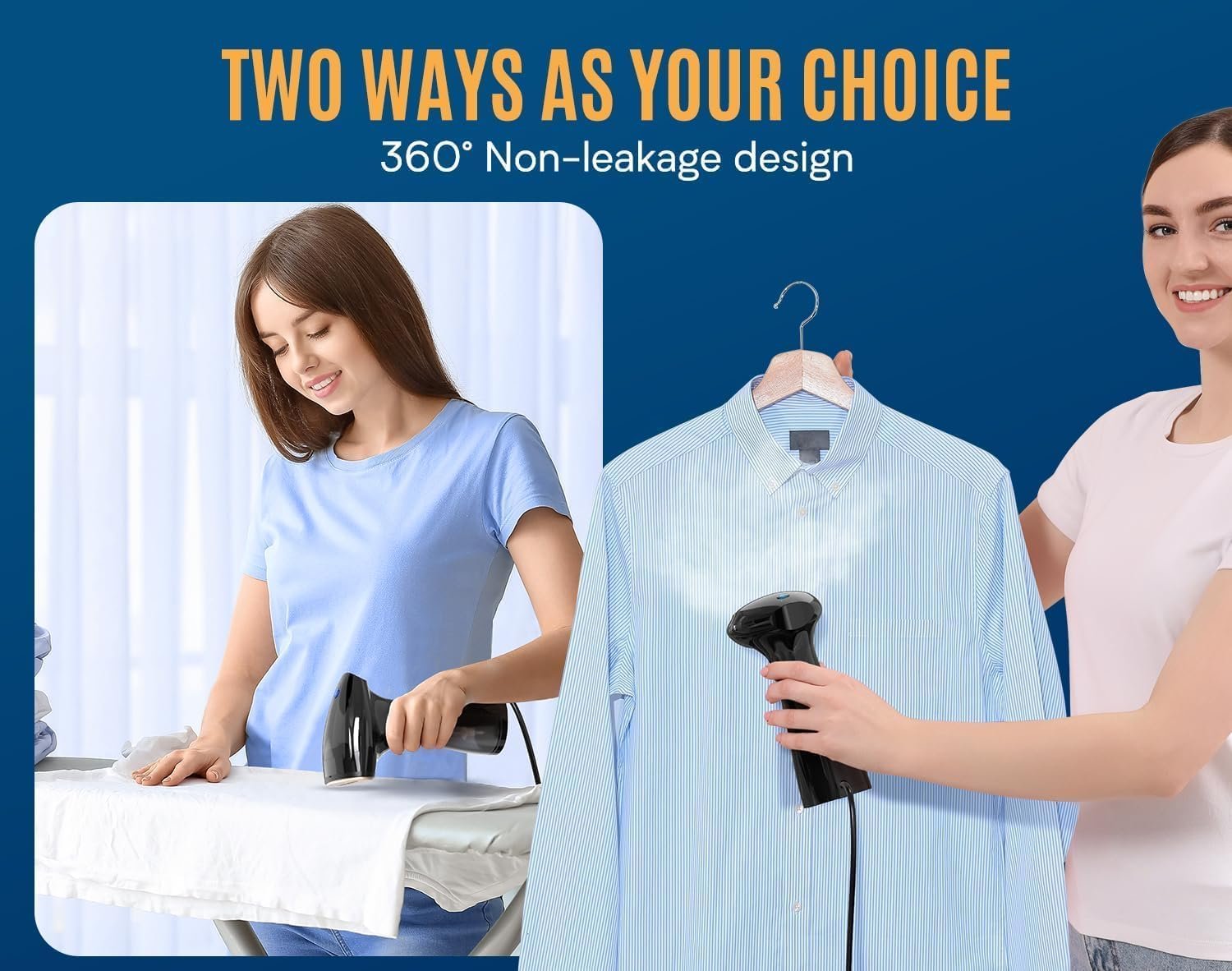 Ручной отпариватель Blesgam 1600 Вт 25 г/мин Black, фото №4 Ручной отпариватель Blesgam 1600 Вт 25 г/мин Black, фото №4