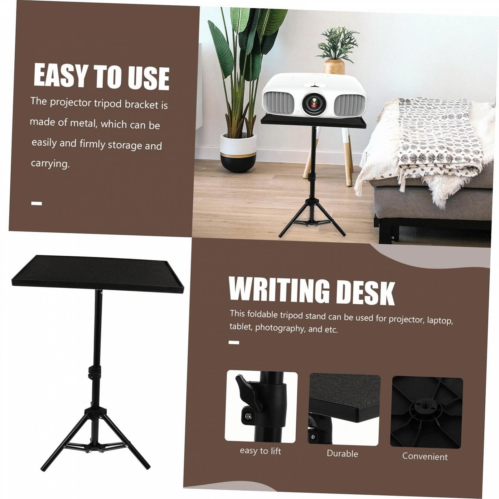 Штатив для проєктора регульований Abaodam Металевий портативний легкий з сумкою для транспортування, фото №4