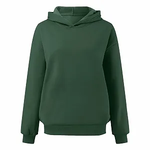 Женский хлопковый худи оверсайз, унисекс, модный трендовый ретро свободный термо жакет с карманом, однотонные футболки, большой туника, панк готическая куртка на молнии synthetic.ua - Фото 1