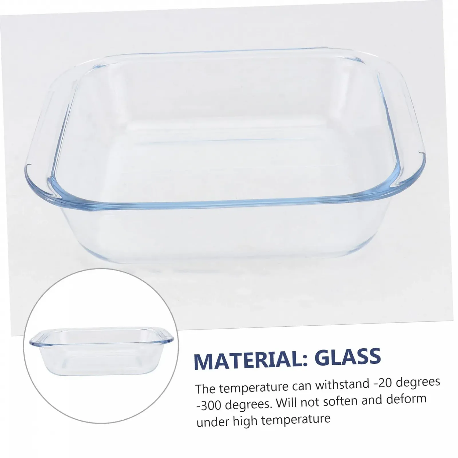 Форма для запікання BESTYASH Скляна, фото №3