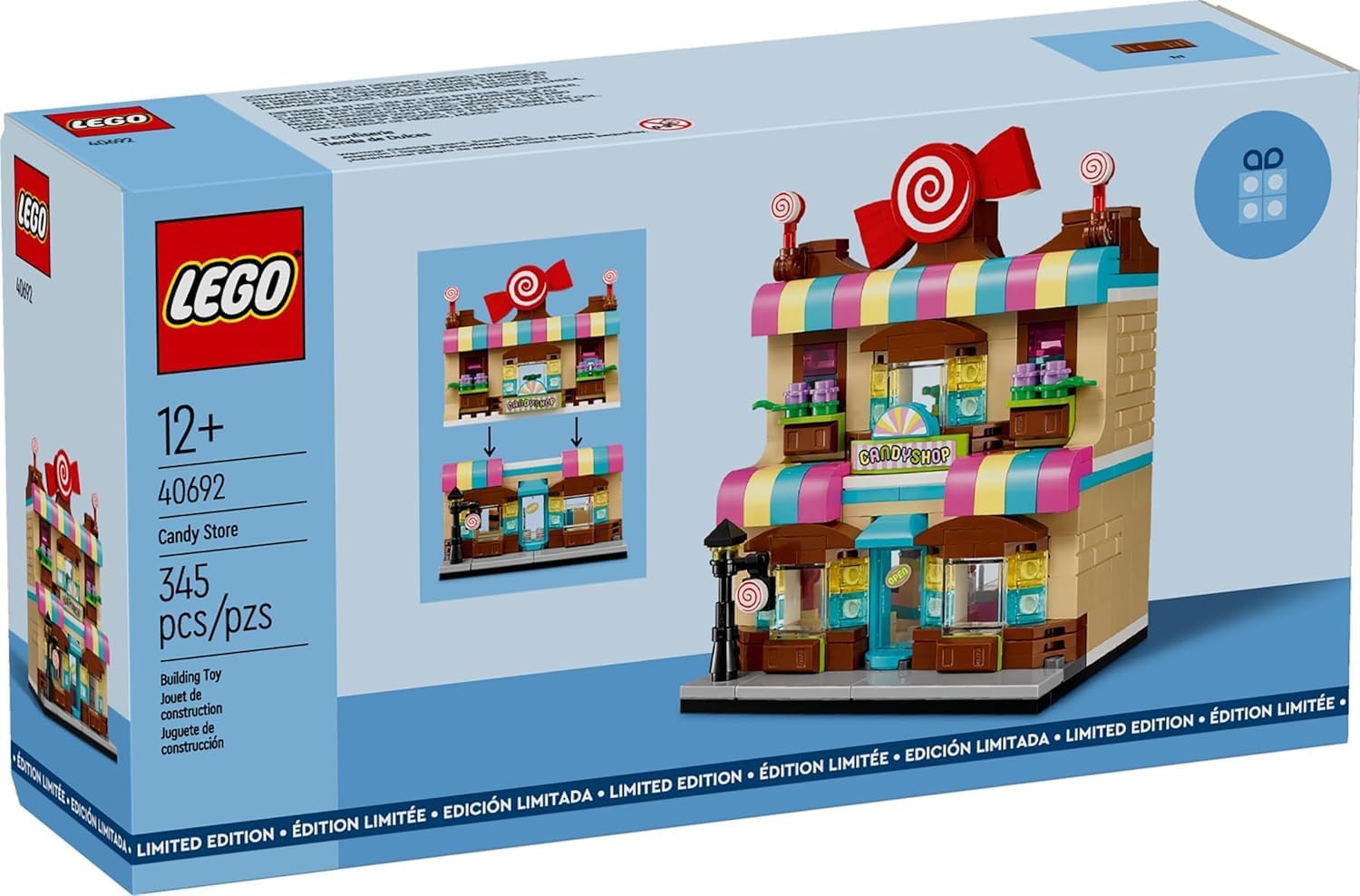Конструктор Лего LEGO Магазин Сладостей 40692, фото №1