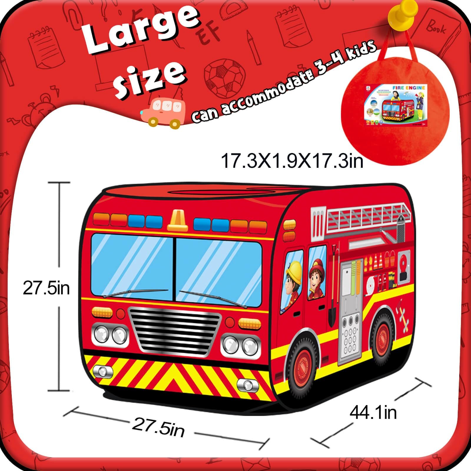 Игровой намет Britik Pop Up Playhouse, фото №3