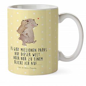 Кухоль Дитячий Mr. & Mrs. Panda Dad Bear Пластиковий - Фото 1