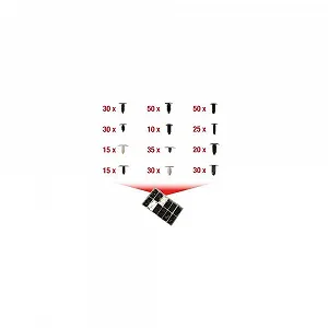 Комплект клипс кузова KS TOOLS 420.0900 - Фото 1