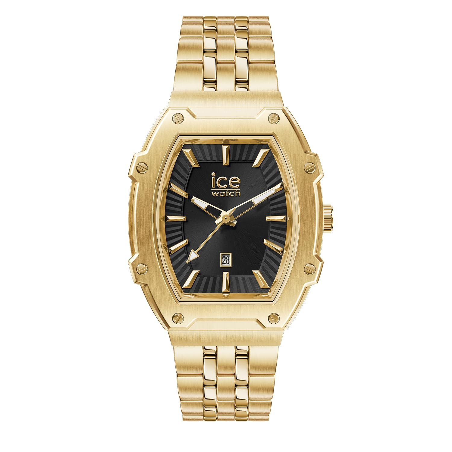 Часы ICE-WATCH Ice Boliday Full Steel Золотые Женские с ремешком из нержавеющей стали (Small), фото №1