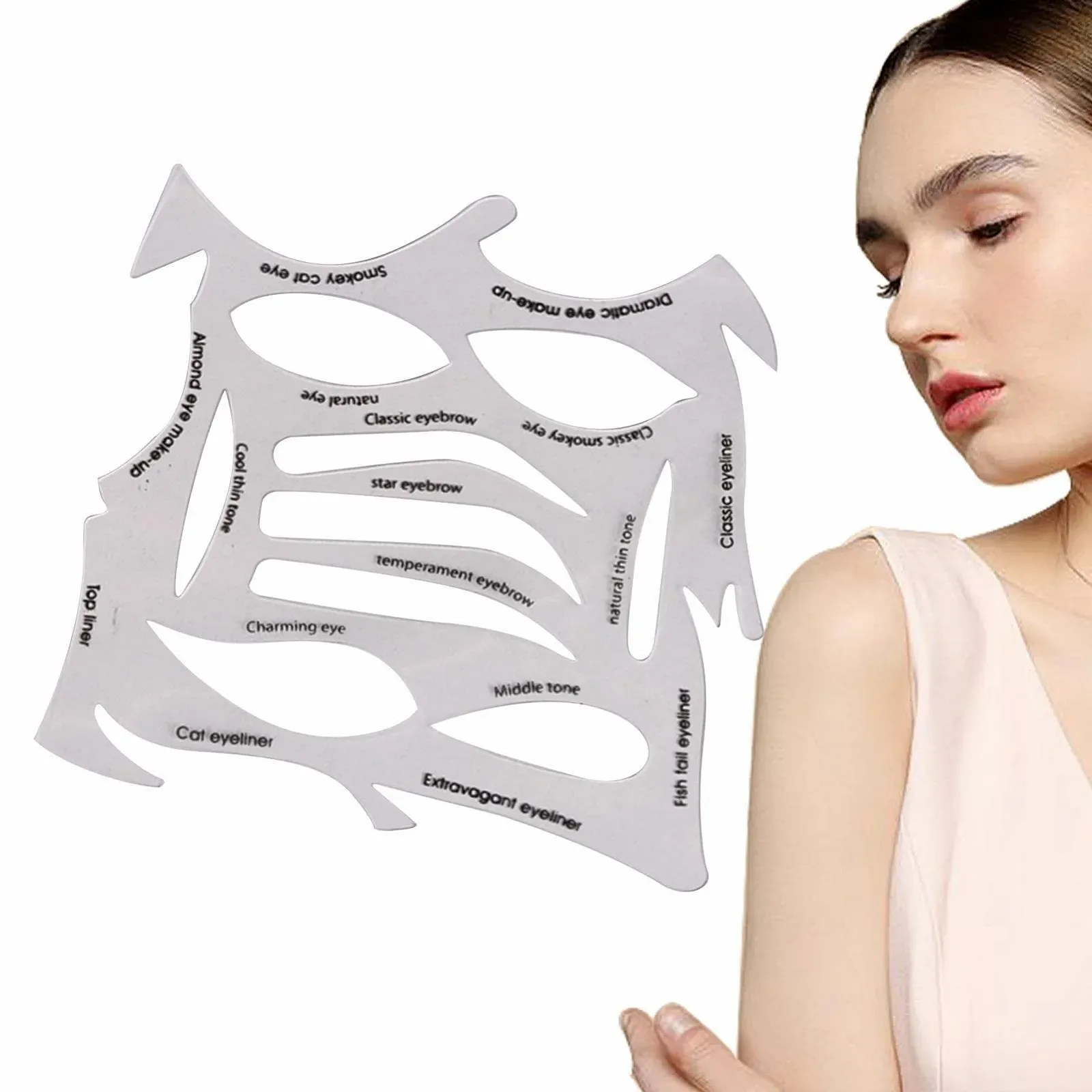 Трафарети MezoJaoie для макіяжу очей "котяче око", фото №1