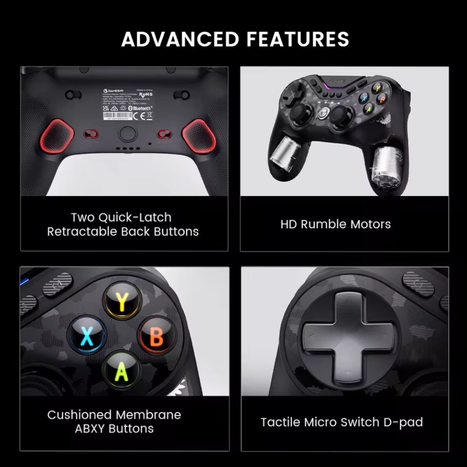 Геймпад GameSir Tarantula Pro Black + Док-станция (Bandle Edition), фото №9