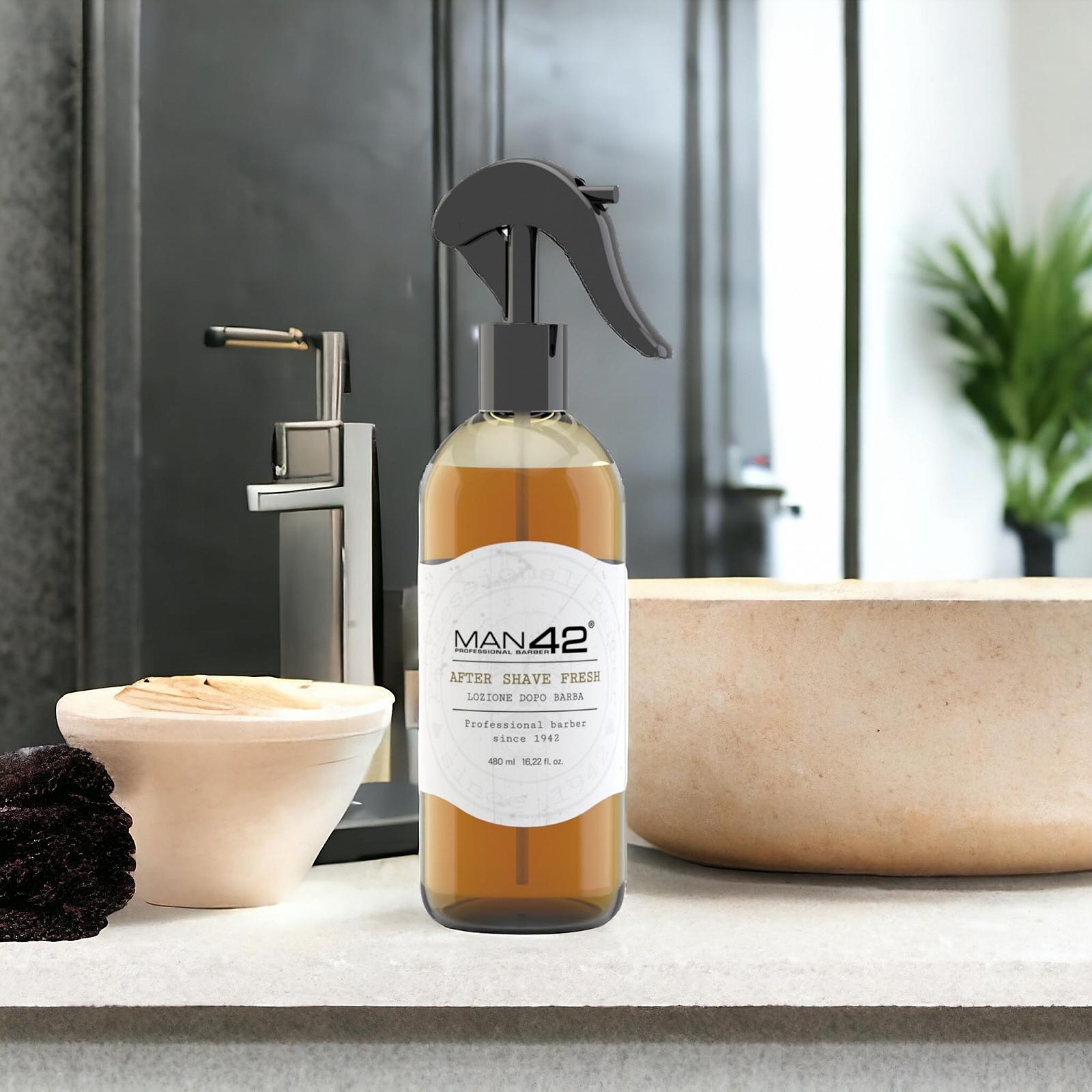 Лосьон MAN42 After Shave Fresh 400 мл, фото №4 Лосьон MAN42 After Shave Fresh 400 мл, фото №4