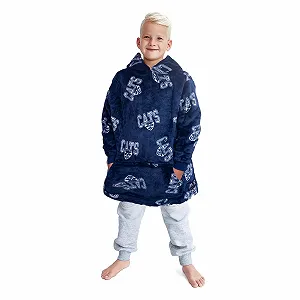 Худи Gifts Treat Oversized для мальчиков, детские худи, плюшевый мягкий теплый пуловер-одеяло Sherpa для детей, подростков, студентов в возрасте 2-10 лет - Фото 1