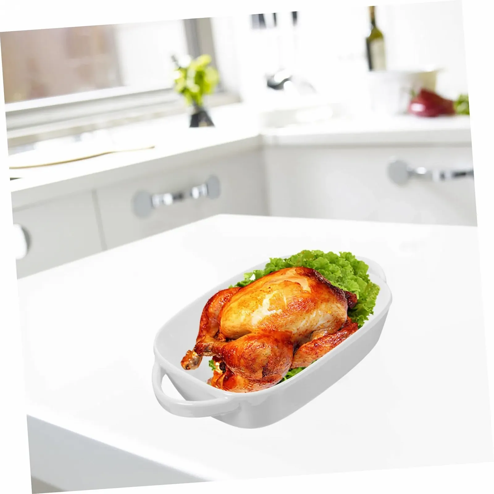 Форма для запекания SOIMISS керамическая с двойными ручками Универсальная, фото №7