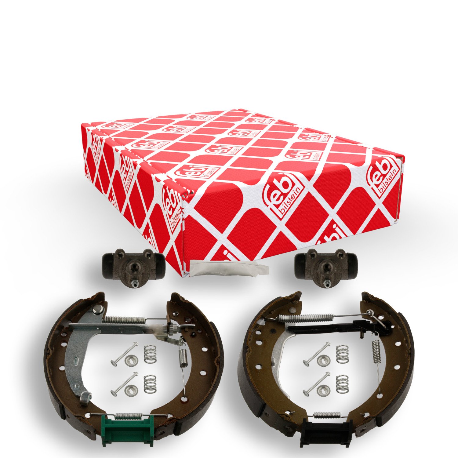 Комплект гальмівних колодок FEBI BILSTEIN 37235 для RENAULT DACIA задня вісь, фото №1