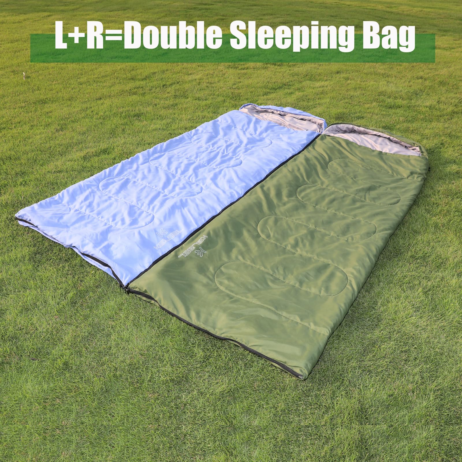 Мешок спальный Kelbel Blanket Small Pack Size 3 Seasons Ultralight Waterproof, фото №4