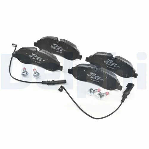 Комплект тормозных колодок, дисковый тормоз DELPHI LP3136 передний мост для FORD, фото №2