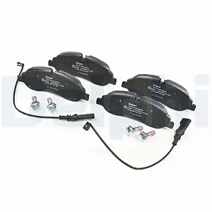 Комплект тормозных колодок, дисковый тормоз DELPHI LP3136 передний мост для FORD synthetic.ua - Фото 1