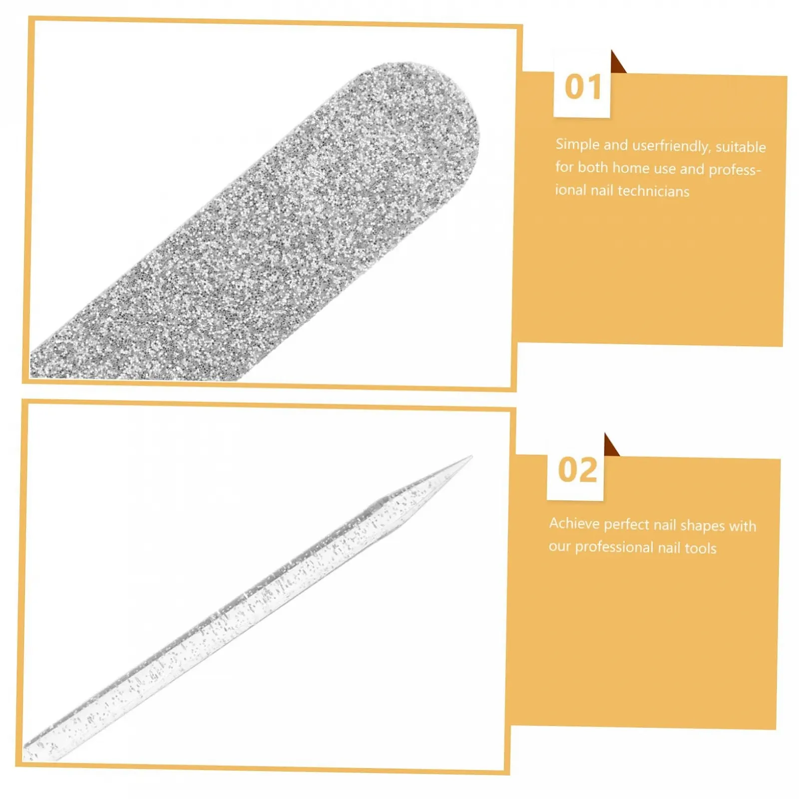 Набор пилок для ногтей PACKOVE 10 шт. для натуральных ногтей, полировочный блок, фото №3 Набор пилок для ногтей PACKOVE 10 шт. для натуральных ногтей, полировочный блок, фото №3