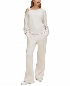 Свитшот DKNY Greenwich С открытыми плечами synthetic.ua - Фото 1