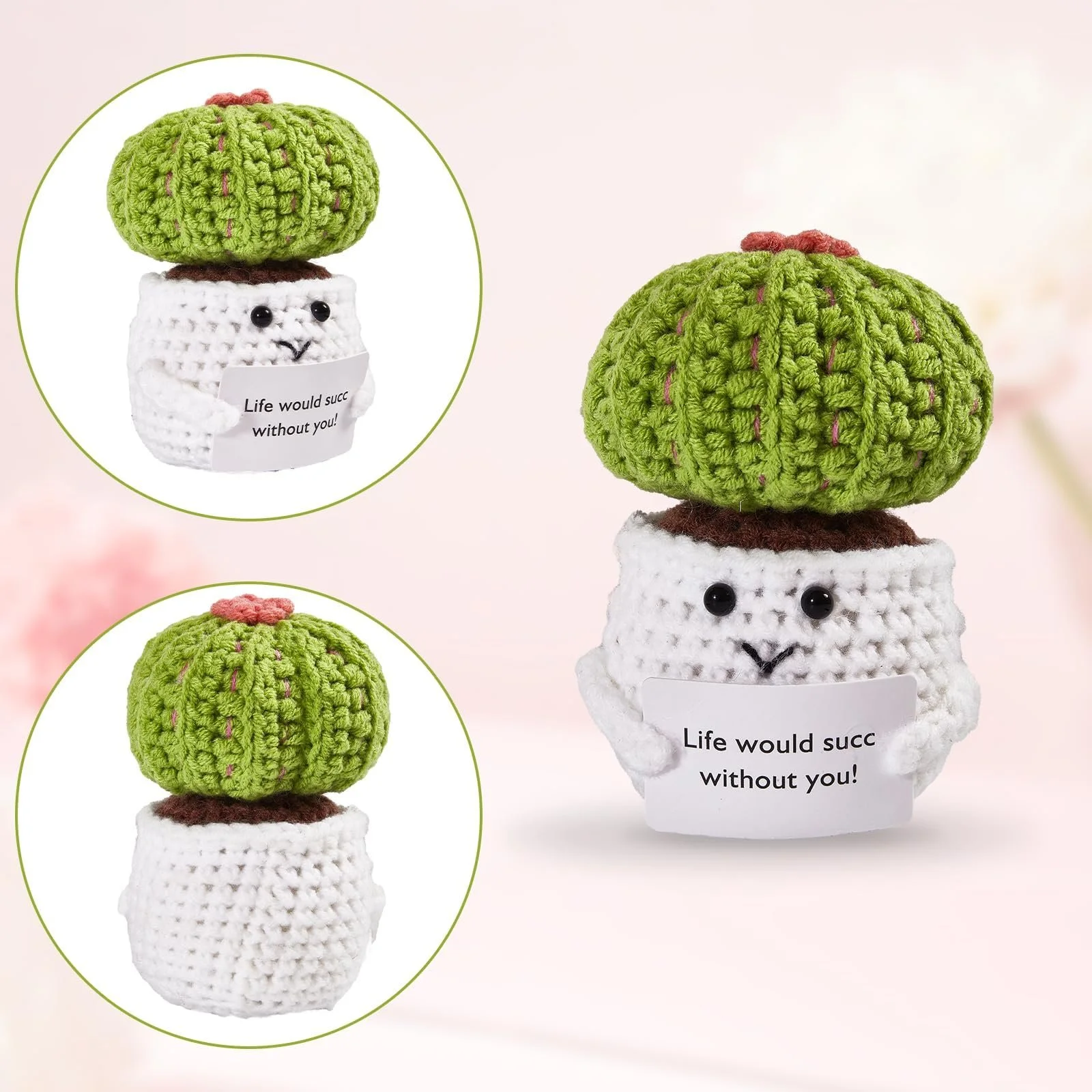 Bambebe Positive Cactus, Мини Плюшевые Фигурки, фото №4 Bambebe Positive Cactus, Мини Плюшевые Фигурки, фото №4