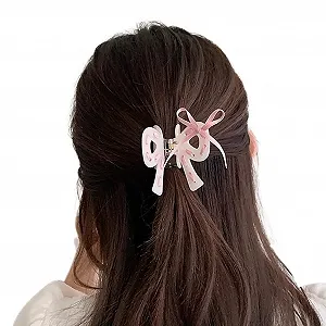 Заколка-краб для волосся з бантом Yjcnelcr synthetic.ua - Фото 1