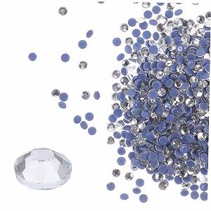 Стразы Термоклеевые Healeved 14400 шт., стеклянные, с плоской задней стенкой для DIY проектов, подходят для украшения одежды, обуви, сумок и чехлов для телефонов synthetic.ua - Фото 1