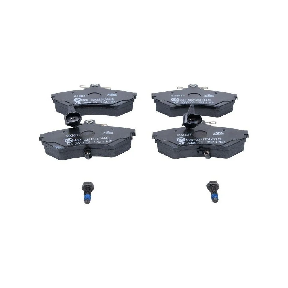 Комплект гальмівних колодок, дискове гальмо ATE 13.0460-2837.2 для VAG передній міст, фото №1